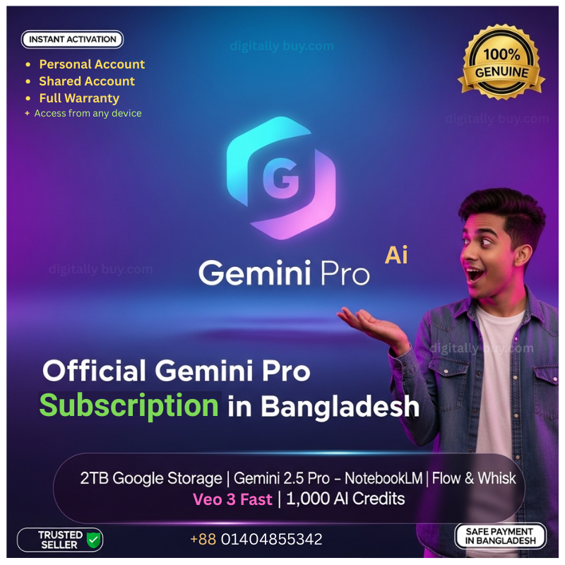 Gemini Pro Subscription Bangladesh