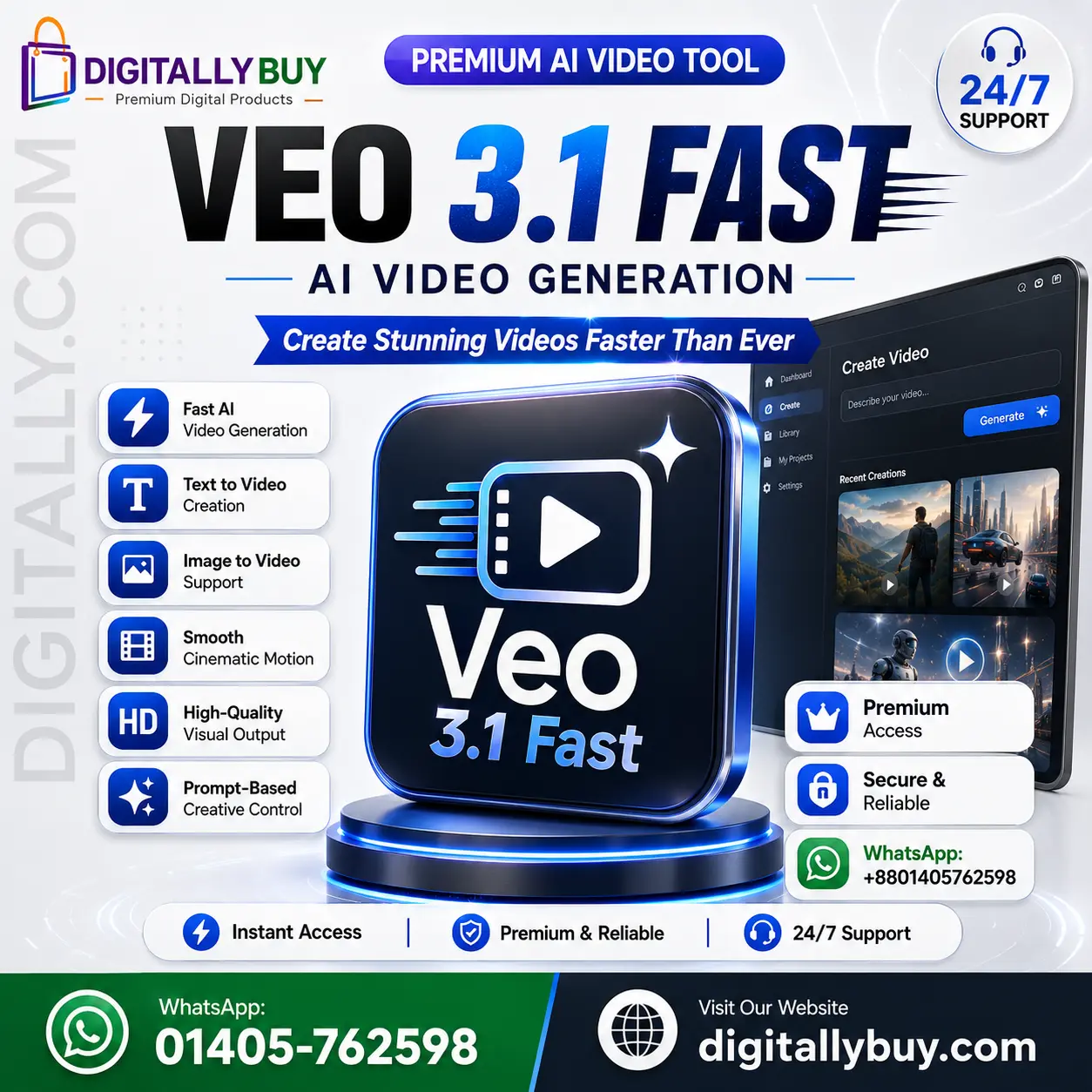 Veo 3 Price in BD – Google AI Video Generator Subscription