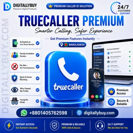 Truecaller Premium Price in Bangladesh – Ads-Free & Verified Account