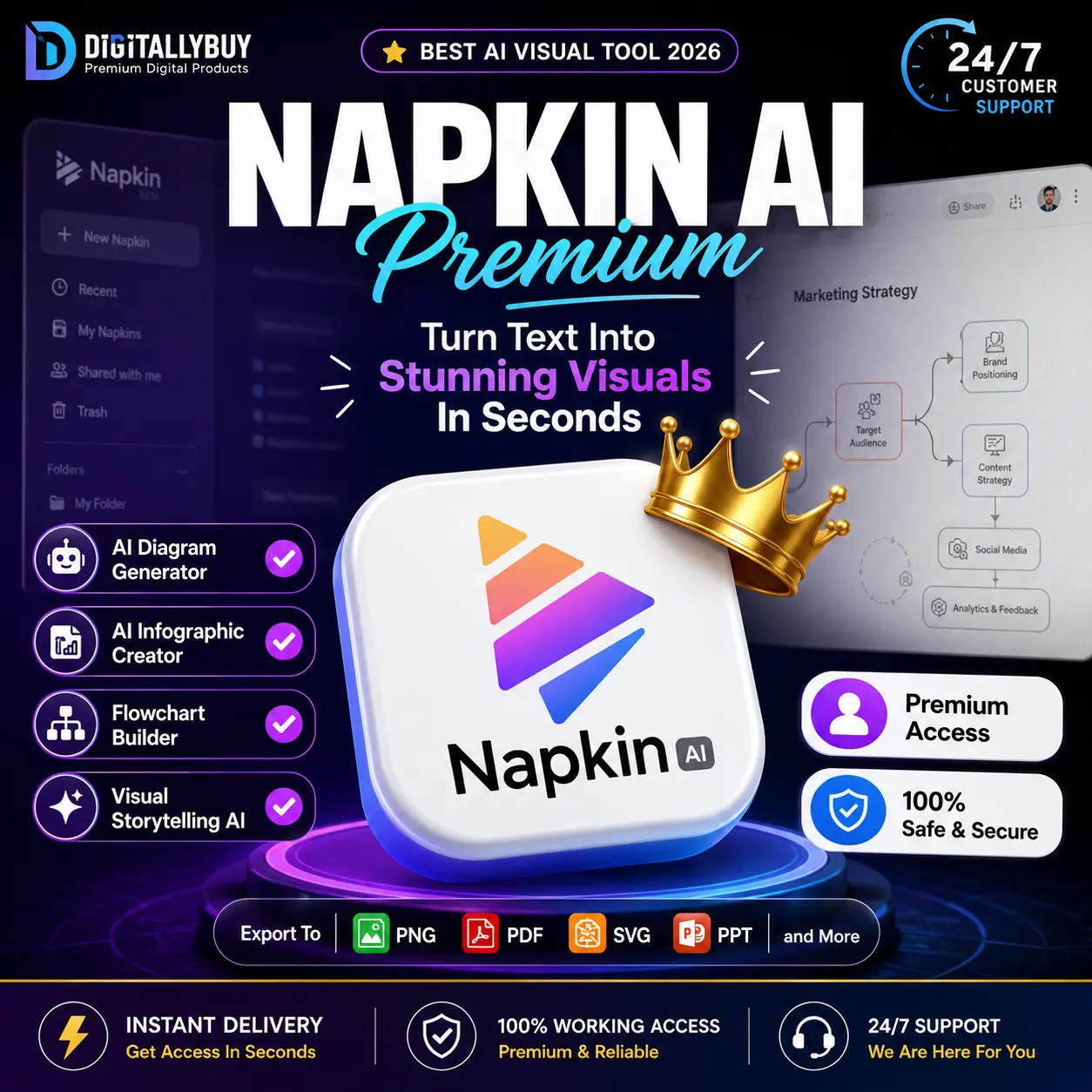 Napkin AI Premium Price in Bangladesh